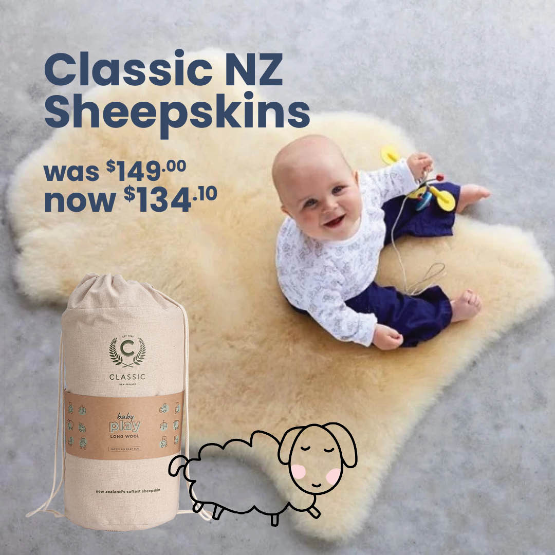 Classic New Zealand Sheepskins now $134.10